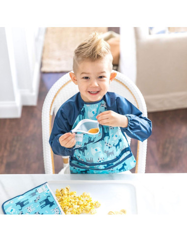 Bolsas Reutilizables para Snacks Green Sprouts 2 Piezas Aqua