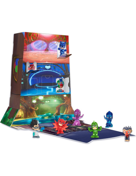 Conjunto de figuras micros PJ Masks Sorpresa Nocturna Just Play Conjunto de figuras micros PJ Masks Sorpresa Nocturna Just Play