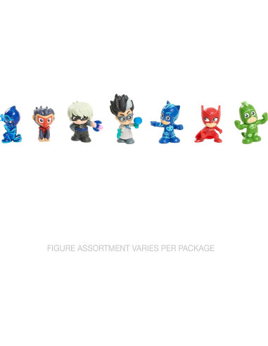 Conjunto de figuras micros PJ Masks Sorpresa Nocturna Just Play