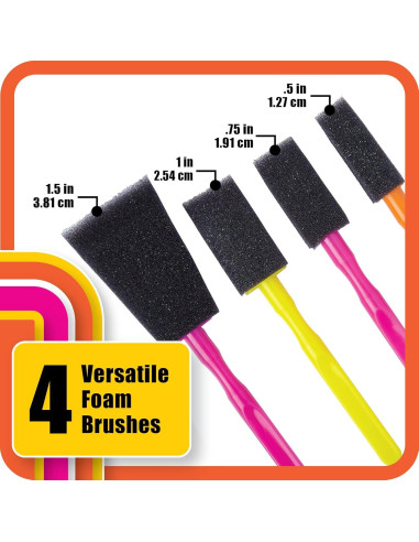 Kit Decoupage Mod Podge 2x16oz Mate y Brillante + 4 Pinceles