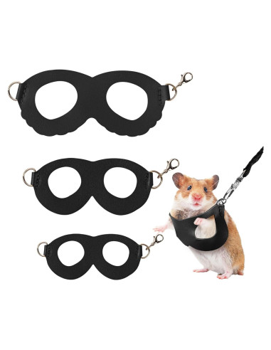 Arnés y Correa para Hámster Rislobx - Paquete de 3 Accesorios