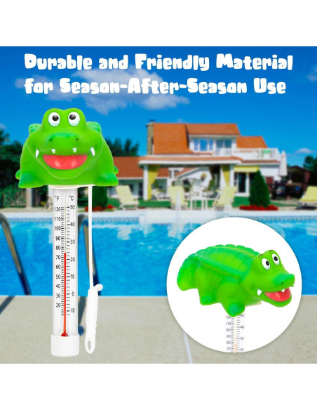 Termómetro Flotante para Piscina XY-WQ Cocodrilo Grande Termómetro Flotante para Piscina XY-WQ Cocodrilo Grande