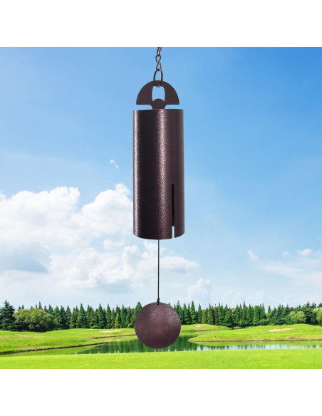 Campana de Viento ASTARIN de Bronce 61 cm para Jardín Campana de Viento ASTARIN de Bronce 61 cm para Jardín