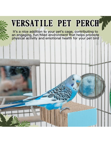 Juguete de Masticar para Aves Skyygemm - 2 Piezas 14.5x8x4cm