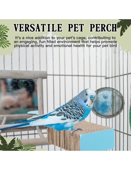 Juguete de Masticar para Aves Skyygemm - 2 Piezas 14.5x8x4cm Juguete de Masticar para Aves Skyygemm - 2 Piezas 14.5x8x4cm