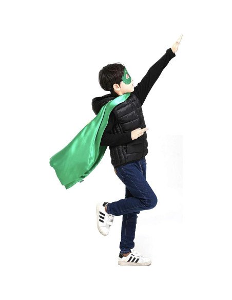 Capes de Superhéroe Maribus-FL con Máscaras y Pulseras - Niños 2-12 Años Capes de Superhéroe Maribus-FL con Máscaras y Pulseras - Niños 2-12 Años