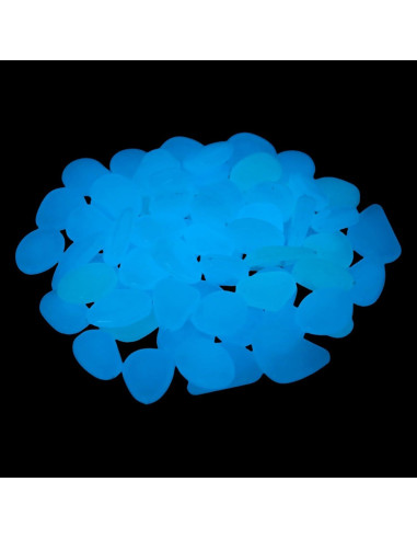 Piedras Brillantes en la Oscuridad 100pcs SUSOYAOCHEN Decoración