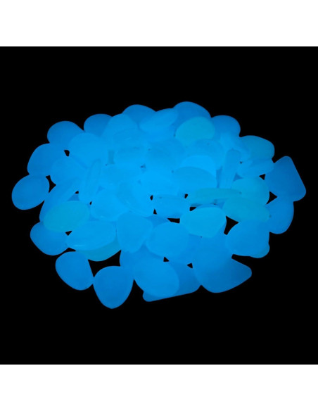 Piedras Brillantes en la Oscuridad 100pcs SUSOYAOCHEN Decoración Piedras Brillantes en la Oscuridad 100pcs SUSOYAOCHEN Decoración