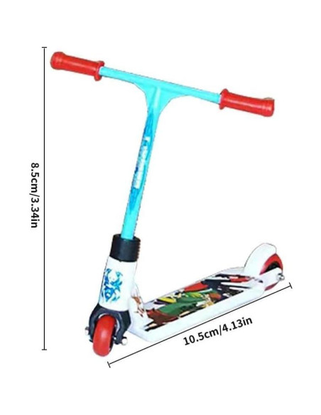Mini Scooter de Dedo Labriciyon Rojo 7.62 cm para Ejercicio Mini Scooter de Dedo Labriciyon Rojo 7.62 cm para Ejercicio
