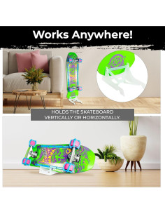 Soporte para Skateboard SKATERTRAINER Origami - Exhibidor Compacto 2