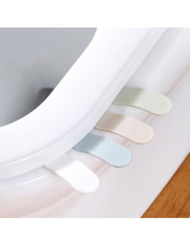 Levantador de Asiento de Inodoro Genérico Set de 4 Multicolor