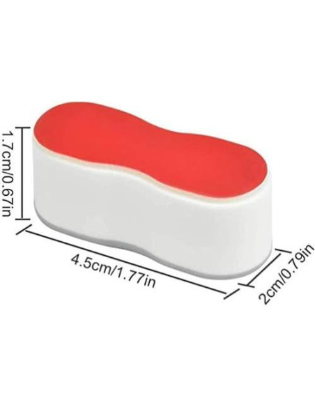 Amortiguadores de Asiento de Inodoro QUUPY 8 Piezas Adhesivos Amortiguadores de Asiento de Inodoro QUUPY 8 Piezas Adhesivos