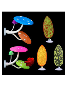 Hamaca de Hongo Betta DIYBravo + Almohadillas de Hoja 5 pcs