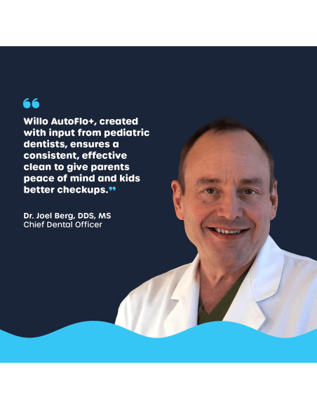 Cepillo de Dientes Eléctrico Willo AutoFlo+ para Niños 5-7 Años Cepillo de Dientes Eléctrico Willo AutoFlo+ para Niños 5-7 Años