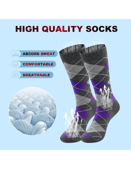 Calcetines Térmicos de Lana Merino Bonangel para Hombres 3 Pairs Calcetines Térmicos de Lana Merino Bonangel para Hombres 3 Pairs