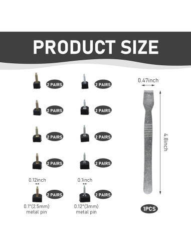20 Pares de Tapas para Tacones Altos Mujeres - Kit Reparación