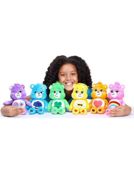 Care Bears Cheer Bear Peluche 22.86 cm - Suave y Coleccionable Care Bears Cheer Bear Peluche 22.86 cm - Suave y Coleccionable
