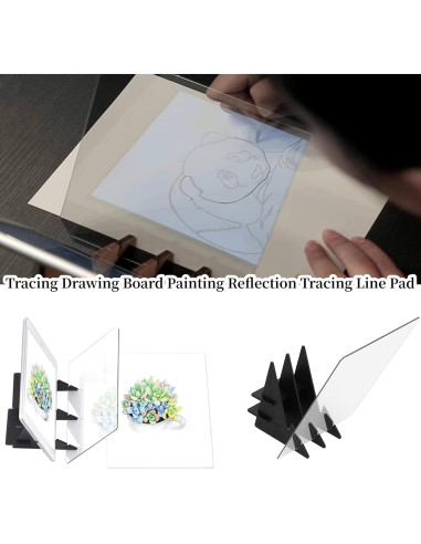 Tablero de Trazado LED Óptico Portátil AUNMAS 13.5 cm Dibujo