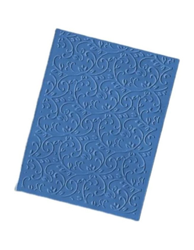 Carpeta de Relieve WJ para Hacer Tarjetas Floral 10.5x14.5cm