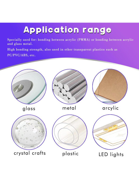 Kit de Pegamento UV EDSRDXS 10ml con Luz UV 3W para Plástico y Vidrio Kit de Pegamento UV EDSRDXS 10ml con Luz UV 3W para Plástico y Vidrio