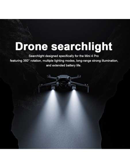 Focos LED para Dron DJI Mini 4 Pro LICHIFIT 360 Rotación Focos LED para Dron DJI Mini 4 Pro LICHIFIT 360 Rotación