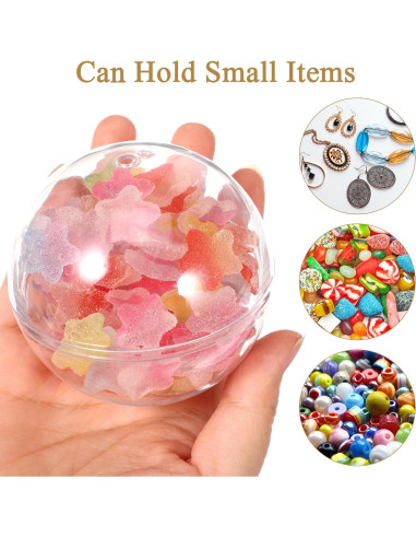 Contenedor de Caramelos Globo Dorado Mobestech 12pcs 12cm