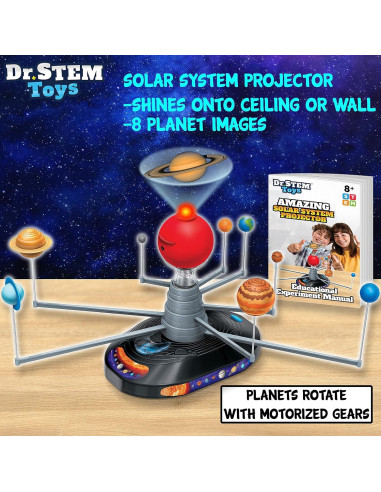 Kit Proyector Sistema Solar Dr. STEM Toys - 50 Piezas