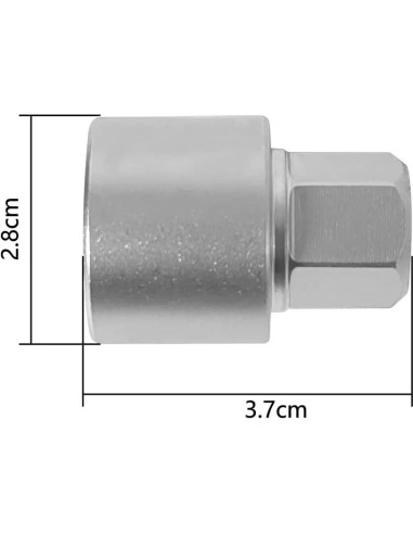 Llave de bloqueo de rueda Shkalacar 806 F, 17mm, acero