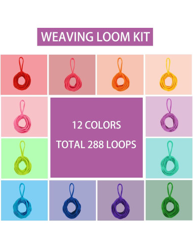 Kit de Telar de Potholder Bukicho para Niños y Adultos
