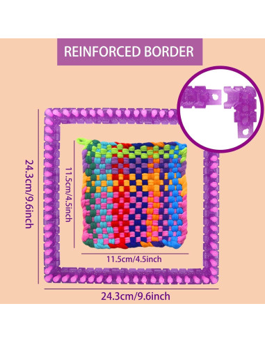 Kit de Telar de Potholder Bukicho para Niños y Adultos