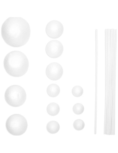 Kit Modelo Sistema Solar DIY Bright Creations 24 Piezas
