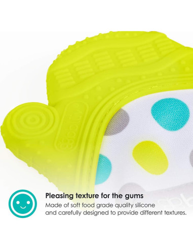 Mitón de Silicona Glüv para Dentición de Bebés - Ajustable