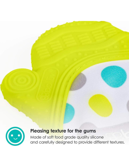 Mitón de Silicona Glüv para Dentición de Bebés - Ajustable Mitón de Silicona Glüv para Dentición de Bebés - Ajustable