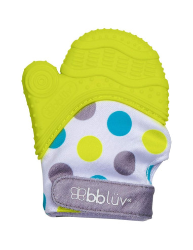 Mitón de Silicona Glüv para Dentición de Bebés - Ajustable