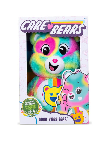 Peluche Care Bears Oso de Buenas Vibras 35 cm - Multicolor Peluche Care Bears Oso de Buenas Vibras 35 cm - Multicolor