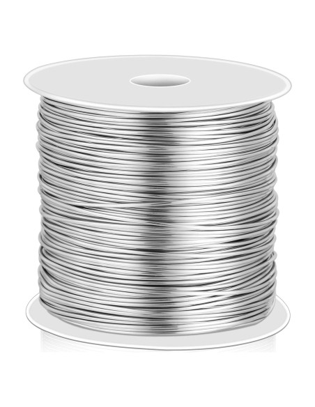 Alambre de Acero Inoxidable Cridoz 20 Gauge 13.65m para Joyería Alambre de Acero Inoxidable Cridoz 20 Gauge 13.65m para Joyería