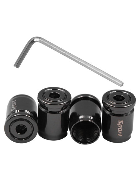 4 Tapones de Válvula Antirrobo Dickno para Neumáticos 4 Tapones de Válvula Antirrobo Dickno para Neumáticos