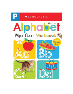 Pre-K Alphabet Wipe-Clean Workbook: Scholastic Early Learners (Wipe-Clean)