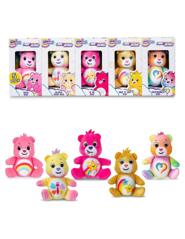 Care Bears Micro Teenies 5-Pack - Peluches Miniatura 7.62 cm