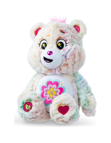Peluche Care Bears Oso Corazón Flor 35.56 cm Ecológico