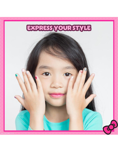 Set de Esmalte de Uñas a Base de Agua Hello Kitty - 12 Colores
