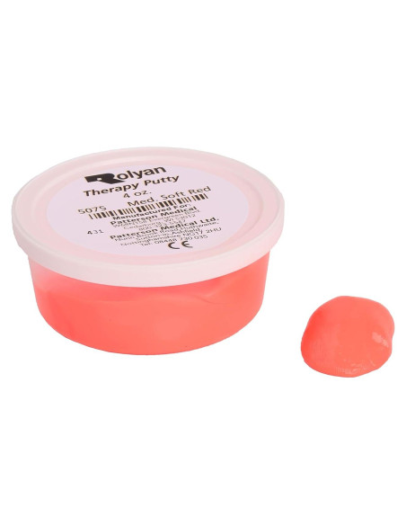 Masilla Terapéutica Sammons Preston 113g Roja Suave para Rehabilitación Masilla Terapéutica Sammons Preston 113g Roja Suave para Rehabilitación