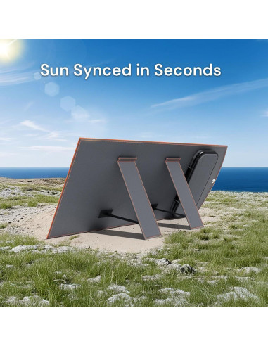 Cargador Solar Portátil Luvknit 30W USB Tipo-C Impermeable