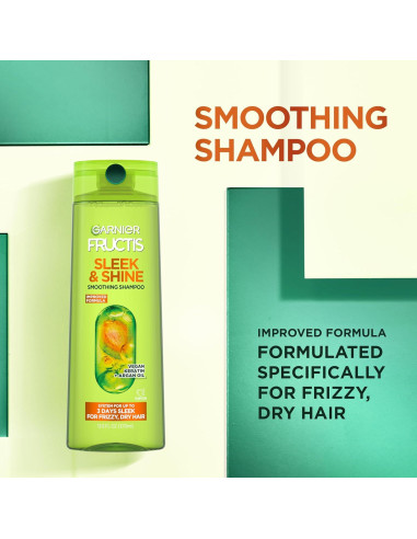 Set Garnier Fructis Suave y Brillante 1025.5 ml - Champú y Acondicionador