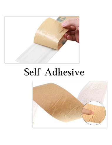 Tira de Moldura de Espuma Flexible TaoBary 3D 228.6x7.6cm 8 Rollos