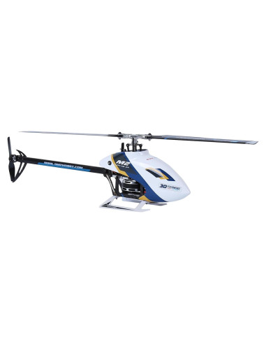 Helicóptero RC OMPHOBBY M2 EVO MK2 6CH Aerobático PNP Blanco