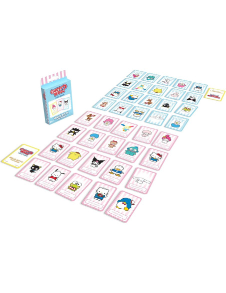 Juego de Cartas Adivina Quién? Hello Kitty y Amigos - 40 Cartas Juego de Cartas Adivina Quién? Hello Kitty y Amigos - 40 Cartas