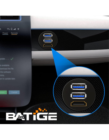 Cable de Extensión BATIGE Doble USB 3.0 y HDMI 0.91m