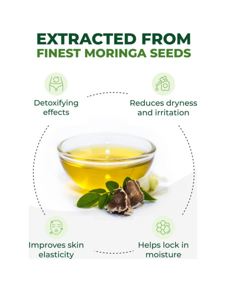 Aceite de Semilla de Moringa Orgánico Pura Vida 60 ml - Piel y Cabello Aceite de Semilla de Moringa Orgánico Pura Vida 60 ml - Piel y Cabello