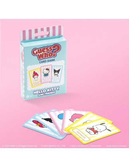 Juego de Cartas Adivina Quién? Hello Kitty y Amigos - 40 Cartas Juego de Cartas Adivina Quién? Hello Kitty y Amigos - 40 Cartas